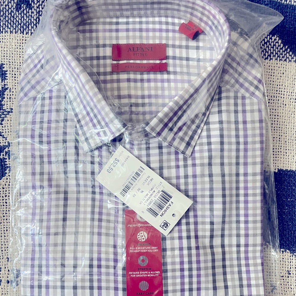 Alfani dress shirt. Men’s brand new